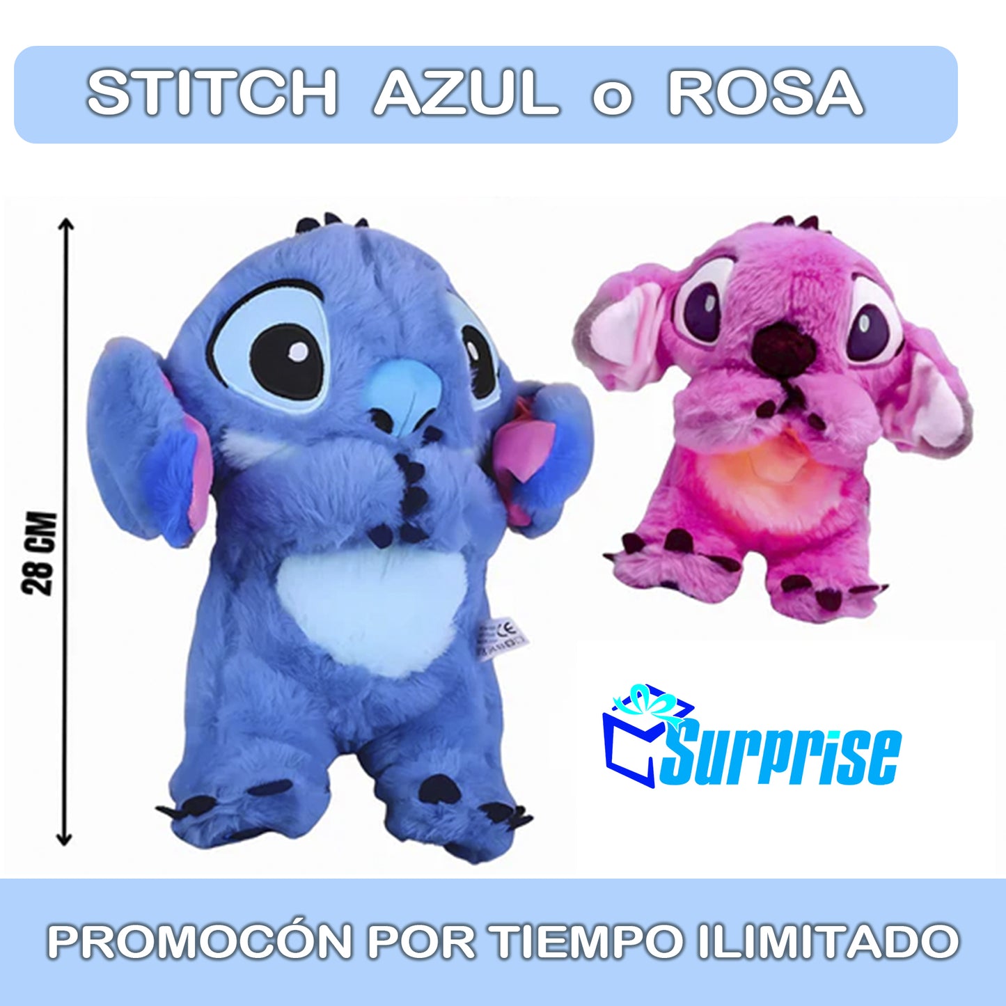 PELUCHE STITCH - EL AMIGO RELAJANTE